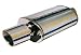 MagnaFlow 14851 Race Series Polished Stainless Steel Oval Muffler with Tip