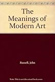 The meanings of modern art