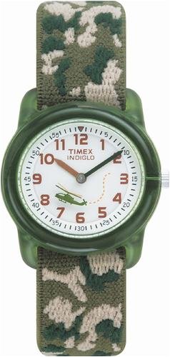 Timex Kids' Camouflage Stretch Band Watch #T78141