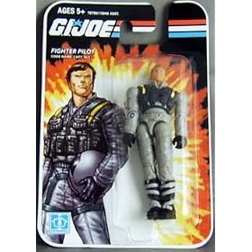 GI Joe Real American Hero 3.75 ACE Fighter Pilot Action Figure Wave 01