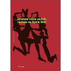 Acrobate mime parfait, l'artiste en figure libre