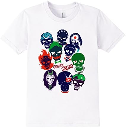 Kids Sucide Squad Team 8 White