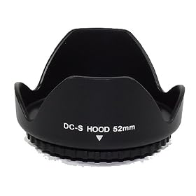 52mm Flower Petal Lens Hood For Nikon D7100 D7000 D5100 D5000 D3200 D3100 D3000 D800 D700 D300 D300S D200 D100 D90 D80 D70 D70S D60 D50 D40X D3 D3S D3X D2XS D2X D2HS D2H D1H D1X DSLR Camera
