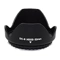 52mm Flower Petal Lens Hood For Nikon D7100 D7000 D5100 D5000 D3200 D3100 D3000 D800 D700 D300 D300S D200 D100 D90 D80 D70 D70S D60 D50 D40X D3 D3S D3X D2XS D2X D2HS D2H D1H D1X DSLR Camera