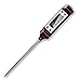 Digital Thermometer BESTOPE Instant Read Latest Stainless Cooking Thermometers with Long Probe, LCD Screen and Anti-Corrosion best for Milk, Meat, Food, Grill, Candy and Bath Water