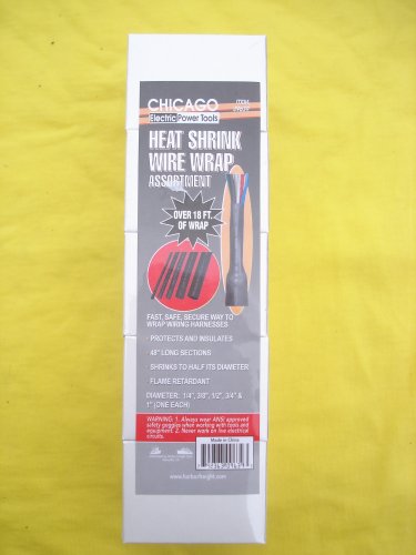 New Heat Shrink Tubing Wire Wrap Assortment