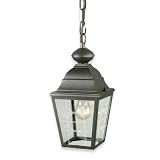 Royce Outdoor Convertible Lantern Natural Iron with Clear Etched Globe # RL1238CONV/NI