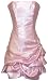 Strapless Satin Bubble Dress Prom Gown - S