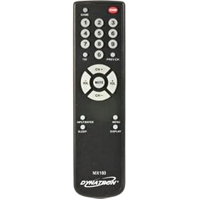 Click here to buy Dynatron Miracle Remote for Emerson Sylvania Symphonic TVs MR180 by Dynatron.