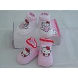 Hello Kitty Booties Girl Baby Infant with Hello... by Sanrio