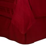 Fieldcrest Classic Bedskirt - Red