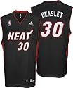 Michael Beasley Youth Jersey: adidas Black Replica #30 Miami Heat Jersey