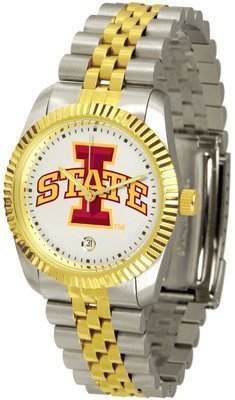 Iowa State University Cyclones Mens Executive Stainless Steel Watch