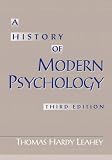 A History of Modern Psychology,
Thomas Hardy Leahey