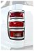 Putco 401802 Chrome Trim Tail Light Covers