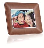 Philips 7-Inch Digital Picture Frame w/Wood Grain Frame
