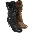 Bamboo by Journee Slouchy Round Toe Boot Bamboo by Journee Slouchy Round Toe Boot