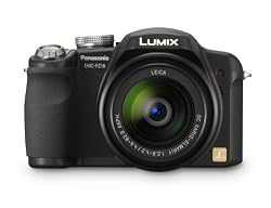 Panasonic Lumix DMC-FZ18K 8.1MP Digital Camera with 18x Wide Angle MEGA Optical Image Stabilized Zoom (Black)