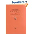Recherches logique, tome 1 : Prol�gom�nes � la logique pure