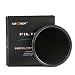 K&F CONCEPT 49mm Variable ND2-ND400 ND Lens Filter (1-9 Stops) for Camera Lens, Adjustable Neutral Density Filter with Microfiber Cleaning Cloth (B-Series)