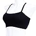Sandistore Sexy Women Strap Bandage Wrapped Chest Crop Tops Tank Crop Top (Black)