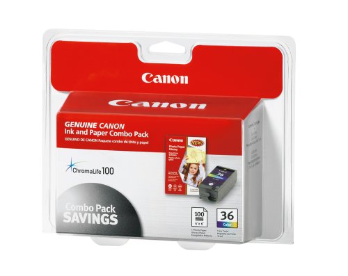 Office Product: Canon Glossy Ink and Photo Paper Combo Pack  1151B007 