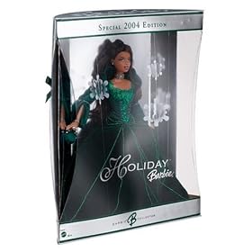 Holiday 2004 Barbie Ethnic - Green Velvet Dress by none