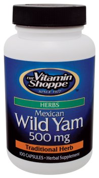 Vitamin Shoppe - Mexican Wild Yam, 500 mg, 100 capsules