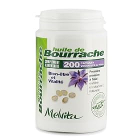 Melvita Food Supplements - Borage Oil, 200 caps Box