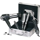 Clatronic HPS 2777 Profi Lockenstab & Haartrockner schwarz-chrom