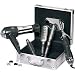 Clatronic HPS 2777 Profi Lockenstab & Haartrockner schwarz-chrom