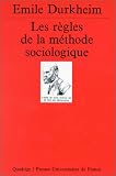 Les Règles de la méthode sociologique