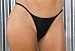Black Leather G-String Thong Fetish Great Gift Idea!