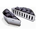 Weber 7403 Holzkohlek�rbe, 2er Set De Luxe