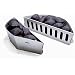 Weber 7403 Holzkohlek�rbe, 2er Set De Luxe