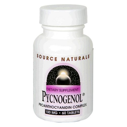 Source Naturals Pycnogenol 100mg, 60 Tablets