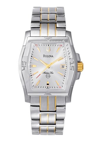 Bulova Mens 98H20 Marine Screw-Back Watch