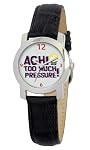 South Park Women's D1558S021 Eurus Collection Tweak Black Leather Watch