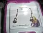 Hannah Montana Sterling Silver Guitar Earrings