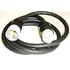 GenTran RJB06425 25-Feet 6/4 Generator Twist Lock Extension Cord with 50-Amp Connections