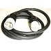 GenTran 10-Foot 6/4 Generator Twist Lock Extension Cord With 50-Amp Connections RJB06410