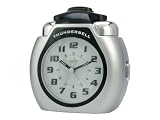 Acctim Thunderbell 13007 Alarm Clock Large Silver Very Loud