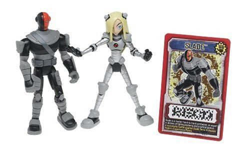  Teen Titans 3.5" Figure: Slade & Terra (Slade version)