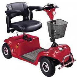 Power Scooter Daytona Standard 4 Wheel Electric Scooter, Blue