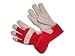 G & F 3051 Top-Grain Goatskin Women's Garden Gloves with Rubberized Safety Cuff, 1-Pair
