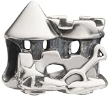 Chamilia Silver Beach Sandcastle Bead * Authentic Sterling Silver New