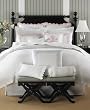 Martha Stewart Collection "Trousseau" Embroidered Sham, King Wheat