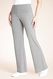Active Performance Cotton Rich Roll Over Top Yoga Pants