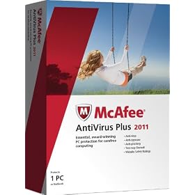 McAfee AntiVirus Plus 2011, 1 User (PC)