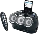 Jensen Banshee 3-Speaker Universal Docking Digital Music System with Remote for iPod and MP3 Players